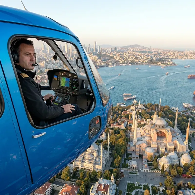 Scenic Flight Istanbul Helicopter Tours Private Chopper Rental